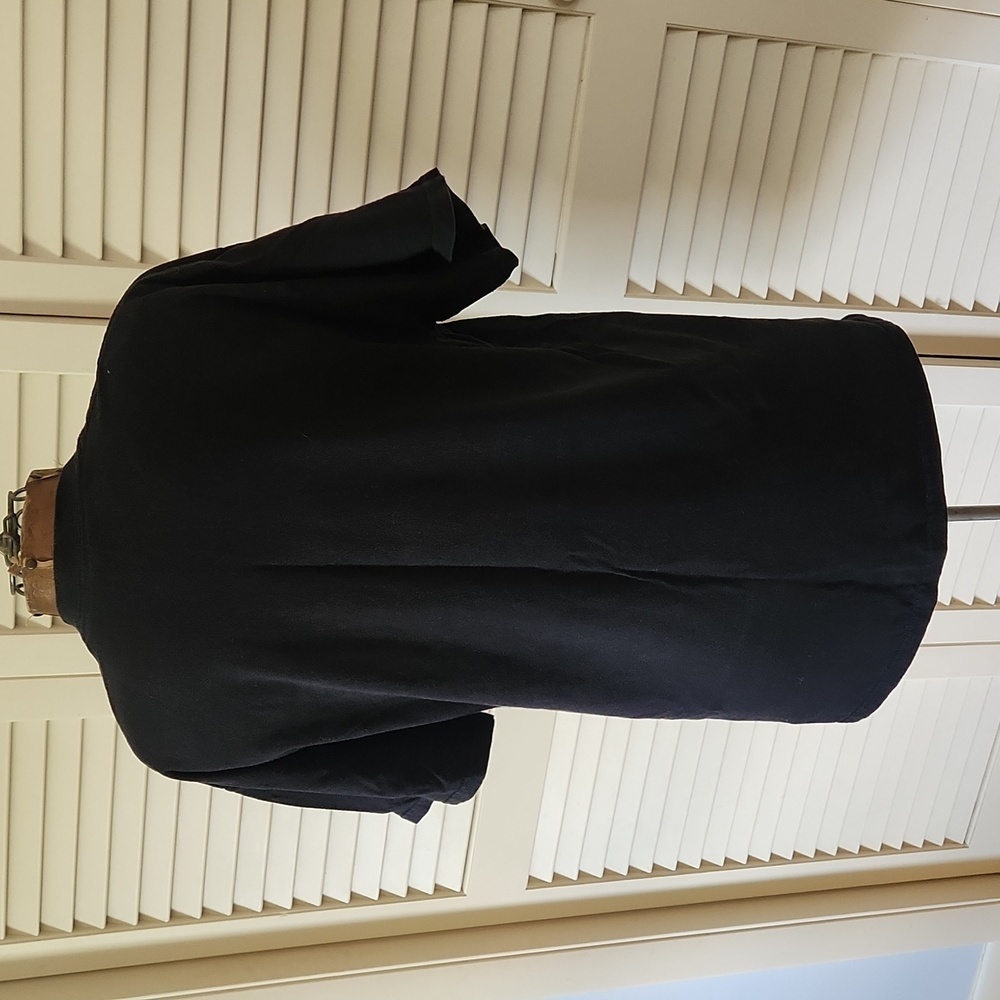 Skull and Roses Graphic Tee Shirt XXL Black and Pink - Picture 6 of 6